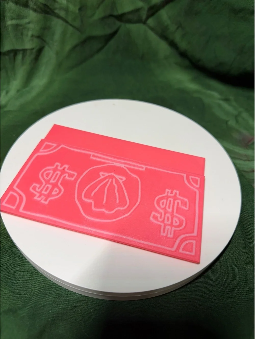 Neon Pink kabby Card Holder